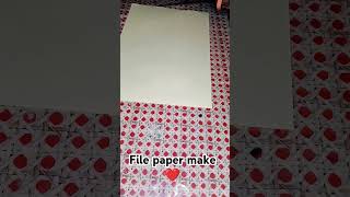 File paper make at home easy ❤️ shortsvideo [upl. by Ileane]