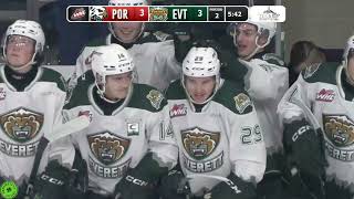 Silvertips score SIX UNANSWERED to beat Portland 112423 [upl. by Anelrahs]