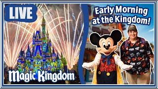 🔴Live Rope Drop Morning at Magic Kingdom  Rides amp Updates  Disney World Livestream [upl. by Rabi587]