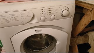 Washer Ariston AVL 89  review old video [upl. by Dodds]