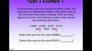 11 Plus Exams Verbal Reasoning Type 3 [upl. by Willy408]