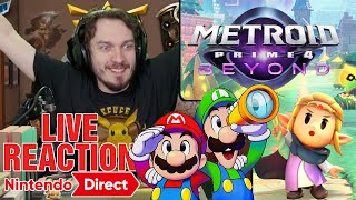 KOMPLETTE NINTENDO DIRECT REACTION ❤️ 18062024 ─ KRACHER AUF KRACHER MARIO amp LUIGI LEBEN [upl. by Aranahs162]