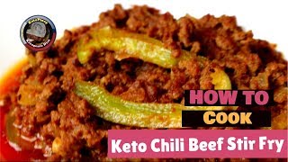 Keto Chili Beef Stir Fry [upl. by Anahahs145]