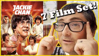 THE JACKIE CHAN COLLECTION VOL 1  7 Film Shout Factory Bluray Set [upl. by Chucho]