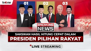 LIVE Hitung Cepat Pilpres 2024  Presiden Pilihan Rakyat  tvOne [upl. by Assenov780]