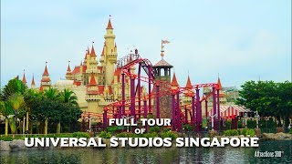 HD Universal Studios Singapore Tour  Universal Studios Theme Park [upl. by Kcam]