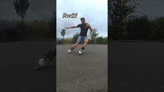 Slide practice on Oxelo MF500 skates 🔥 inlineskating [upl. by Eachern]