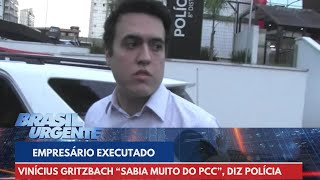 Vinícius Gritzbach “sabia muito do PCC” diz diretora do DHPP  Brasil Urgente [upl. by Eelir]