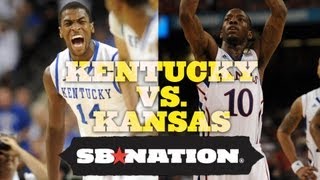 NCAA Championship Kentucky vs Kansas [upl. by Aitenev199]