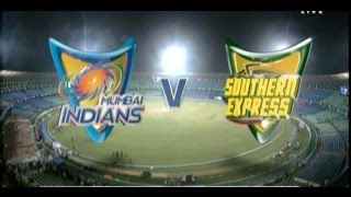 Mumbai Indians vs Southern Express Full Match Champions League Twenty20 at Raipur 14  Sep 2014 [upl. by Ynnaj]