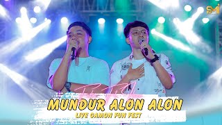 MUNDUR ALON ALON  FEBRI FT ILUX LIVE IN GAMON FUN FEST [upl. by Bigelow852]