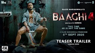 BAAGHI 4  Concept Trailer  Tiger Shroff  Triptii Dimri  SajidNadiadwala’s  A Harsha  2024 [upl. by Ecnadnak328]