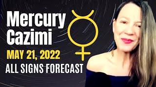 CROSSROADS OPPORTUNITY 💫 Mercury Cazimi May 21  ALL SIGNS [upl. by Laicram65]