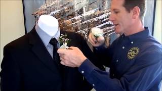 How to Pin a Boutonniere [upl. by Slerahc996]