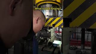 This is cold forging heat sink manufacturing process for led light coldforging heatsink led [upl. by Ellora]