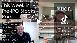 E164 Vuoris 55b valuation Canada kills Tiktok offices Postelection preIPO stock outlook [upl. by Nrublim965]