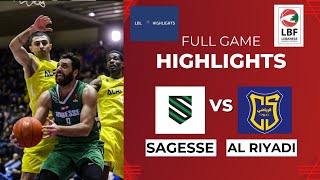 Sagesse vs Al Riyadi Full Game Highlights 20232024 RETOUR [upl. by Watt709]