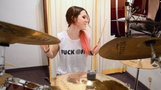 Arch Enemy quotWe Will Risequot Drum Cover by Nea Batera [upl. by Lalitta694]