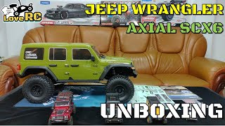 《愛RC》愛開箱EP14 Axial 16 SCX6 Jeep Wrangler 4WD RTR 攀岩車開箱介紹  Unboxing amp Review 新竹遙控車 愛RC模型 [upl. by Ellienad]