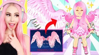 Reacting To MY WINGS Being Added Into Royale High  Buying New Vday Set Roblox Royale High [upl. by Urion]