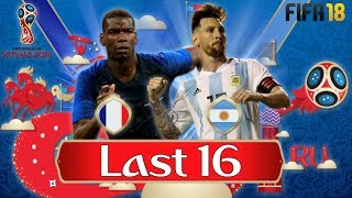 France vs Argentina  FIFA 18 World Cup Last 16 [upl. by Leesen]