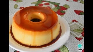 Flan Napolitano sin horno receta super fácil y deliciosa [upl. by Amalbena]