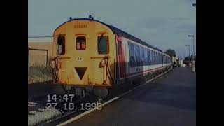 Class 205 Thumper DEMU fails at Basingstoke Oct 1990 [upl. by Cleveland]