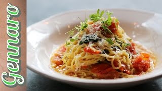 Simple Tomato Spaghetti Recipe with Gennaro [upl. by Wolgast]