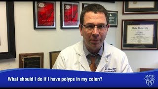 What should I do if I have polyps in my colon  Dr Michael Wallace [upl. by Dnumsed]