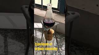 Synthesis of Benzoic acid from Benzyl Chloride by Oxidation rxn Lab practical mmmut shorts short [upl. by Abigael54]