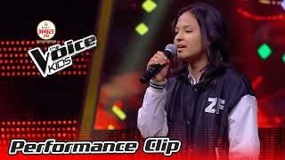 Arya Tara Rijal quotBatashquot The Voice Kids  2021 [upl. by Lilithe124]