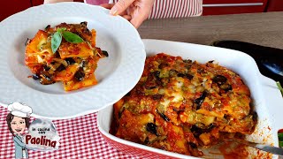 Se vuoi stupire i tuoi ospiti prepara questa deliziosa pasta al forno con melanzane 🍆 [upl. by Orth560]