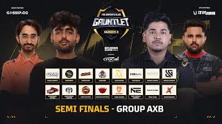 TEC GAUNTLET SEASON 2 BGMI  SEMI FINALS GROUP AxB ft TeamXSparkBGMI mogoesports OrangutanTV [upl. by Yecrad]