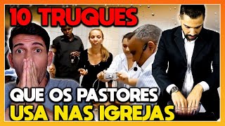 10 TRUQUES QUE OS FALSOS PASTORES USA NAS IGREJAS [upl. by Neeruam273]