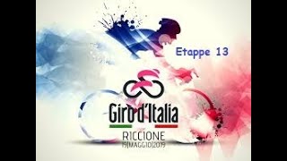 Giro dItalia 2019 Etappe 13  Pinerolo nach Ceresole Reale  Radsport Manager [upl. by Nodyarb676]