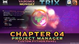 VMT 026  HOUDINI  Python Project Manager Series Chapter 04 [upl. by Nairrot245]