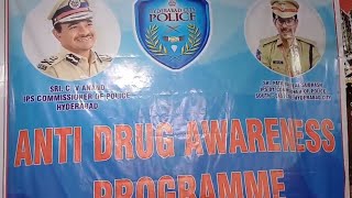 DCP South East Zone Anti Drug Awareness Program Bandlaguda Div ChandrayanGutta South East Zone [upl. by Olli]