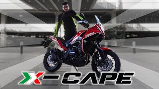 Moto Morini XCAPE 650 2024 LA ADVENTURE PER TUTTI  Test Ride ITA [upl. by Anette]