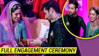 Puja Banerjee And Kunal Verma GRAND ENGAGEMENT CEREMONY [upl. by Conni]