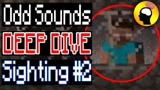 Herobrine Sighting 2  Minecraft Xbox Odd Sounds Deep Dive Continued [upl. by Pressman]