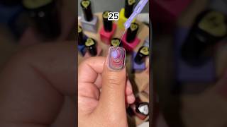 Reto 200 capas de esmalte😱 nails naildesign nailhacks naildesignathome shorts nailtrends [upl. by Yeldar]