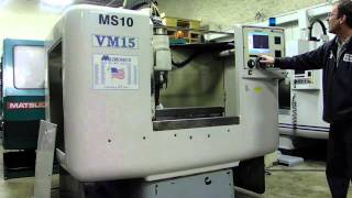 Milltronics VM15 CNC Vertical Machining Center Mill [upl. by Alva]