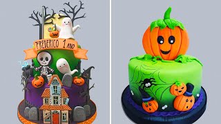 Scary Halloween Cake Recipe 🧠🎃👻 Amazing Cake Decorating Tutorials For Halloween Party [upl. by Danelle]