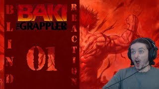 Baki the Grappler 2018 Episode 1 FULL REACTION with timer [upl. by Lerret]