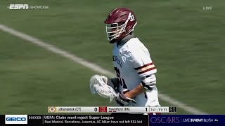 Wills Burt 2023 Sophomore Lacrosse Highlights Virginia Commit [upl. by Ayekehs449]