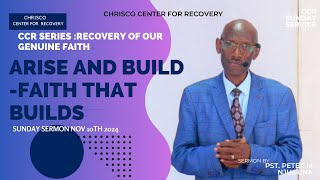 ARISE AND BUILD CCR SUNDAY SERMON [upl. by Ylrehc]