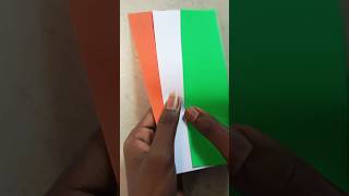 🇮🇳Origami Antistress Transformer Paper Toy Making 🥰 Diy tri colour short video trend [upl. by Ymmik]