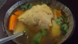 CALDO DE POLLO CON ARROZ [upl. by Estas450]