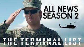 The Terminal List season 2 All news ⚔️ [upl. by Yelmene]