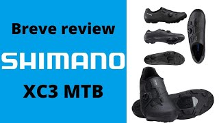 Breve review da Sapatilha Shimano XC3 para Mountain bike [upl. by Iam]